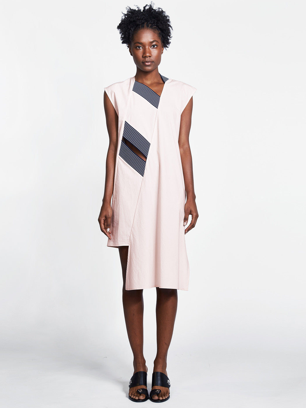 Parallel Neck Dress S