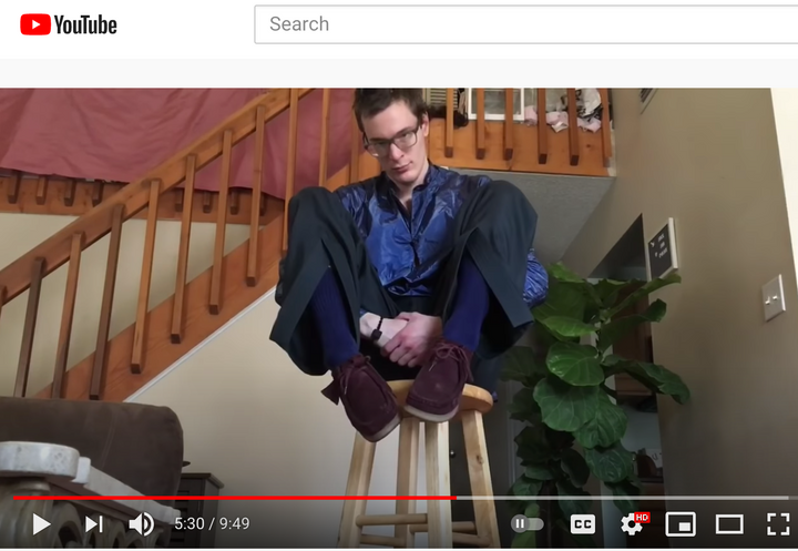 Bliss Foster fashion journalist wears menswear from NOT by Jenny Lai designer brand