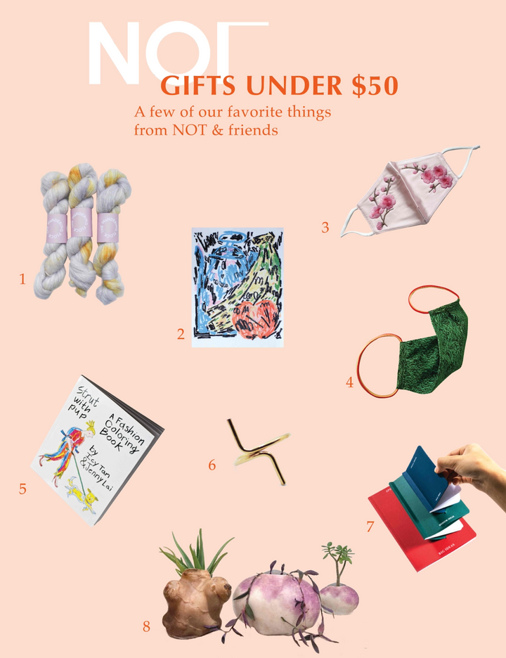 Holiday Gift Guide : Under $50 by artists, for art-lovers