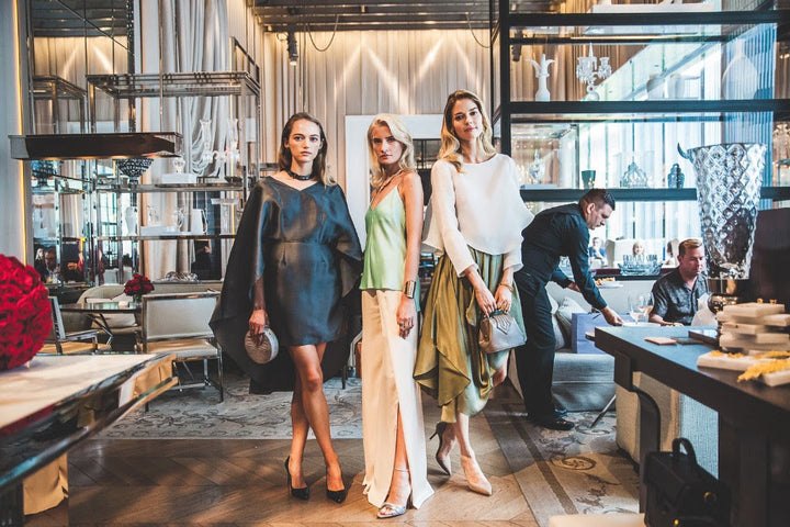 Baccarat Hotel private afternoon fashion show