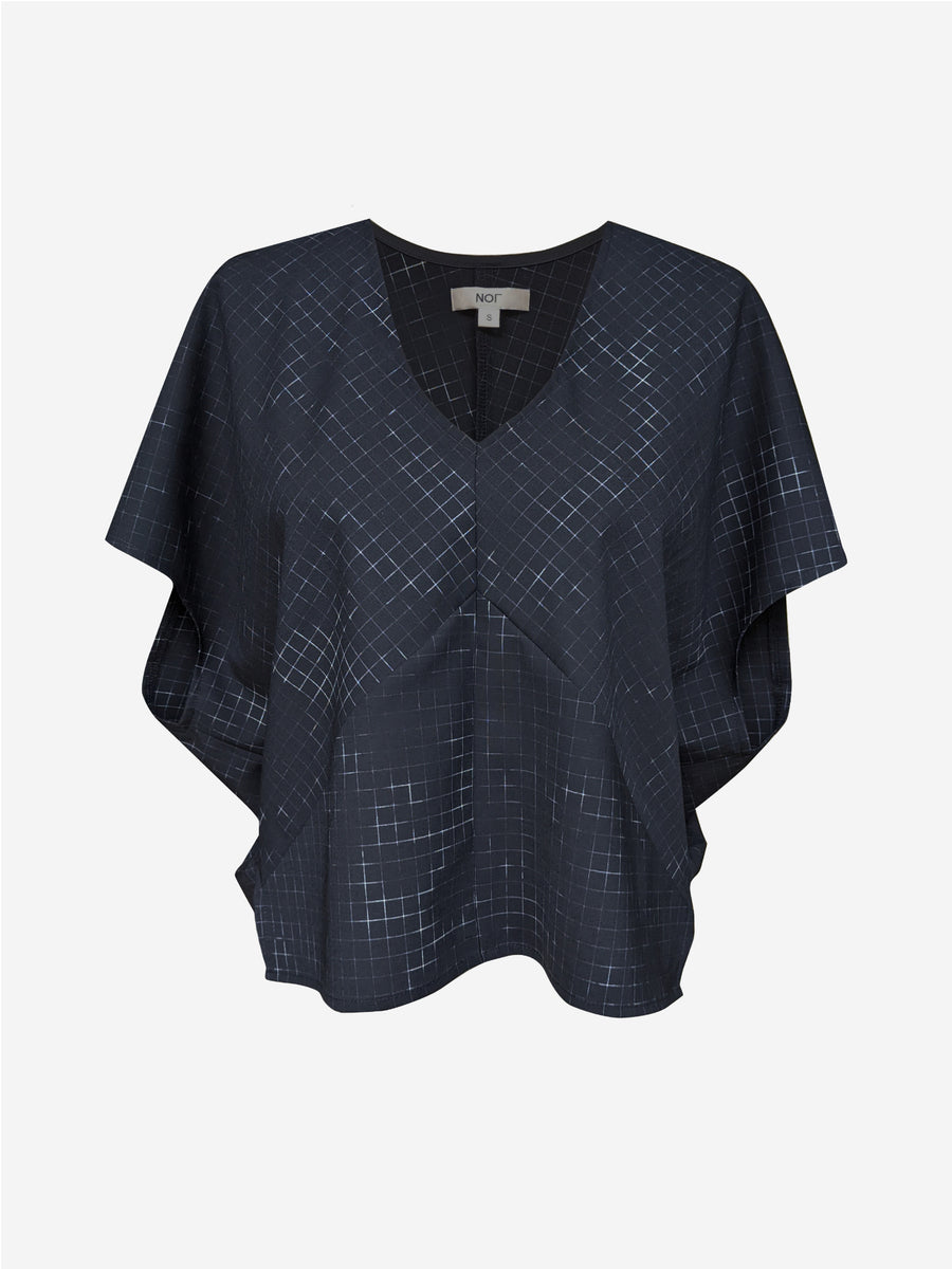 Angled Sleeve Top