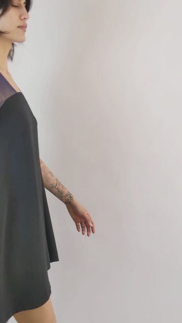 Pop Sleeve Dress
