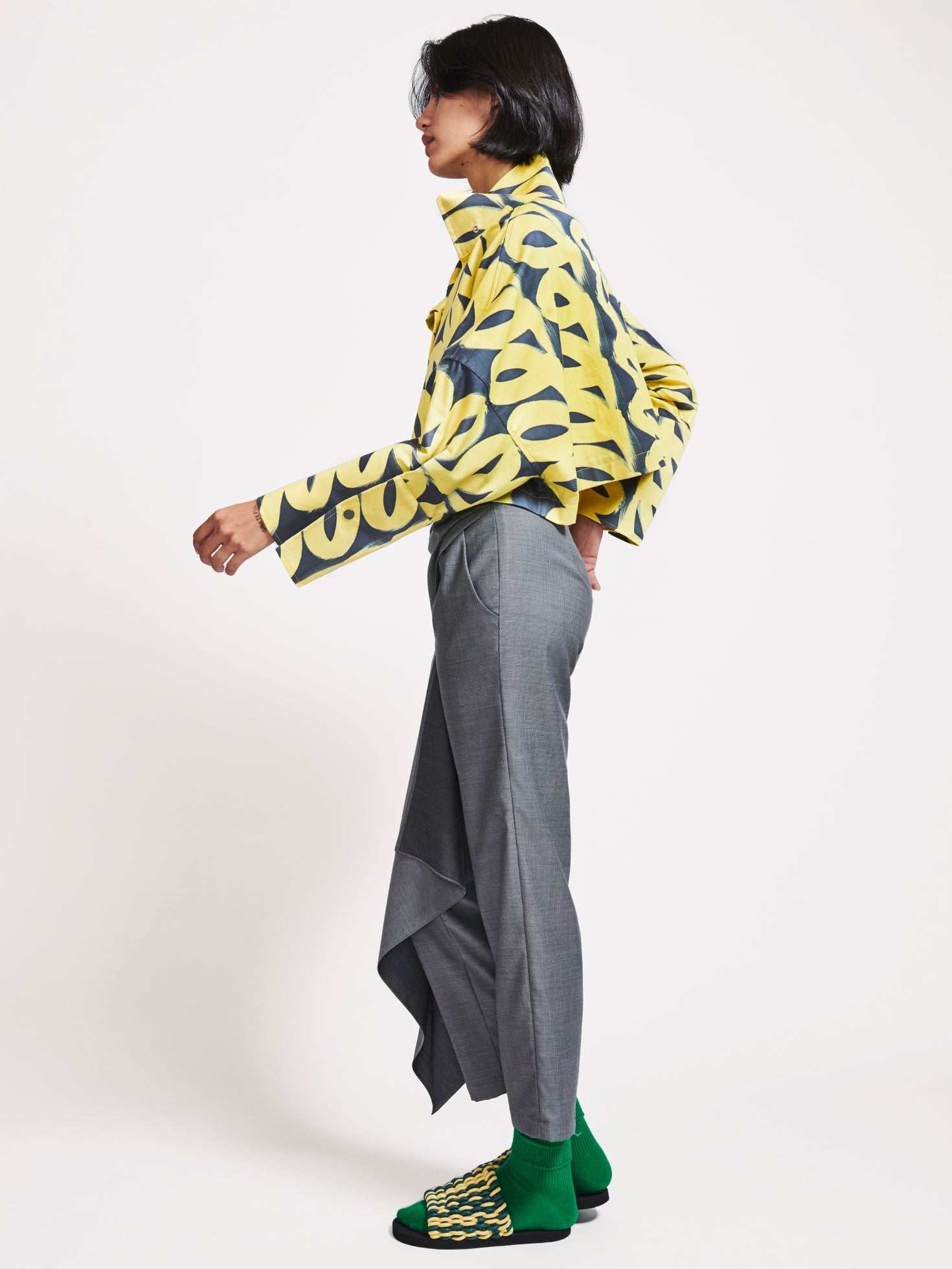 Tilt Cropped Jacket Loop – NOT by Jenny Lai