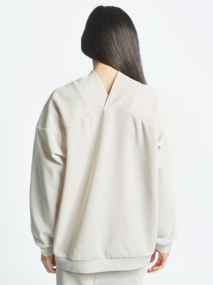 Curve Shoulder Sweater