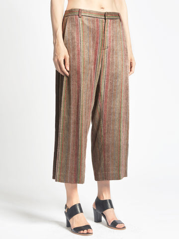 Side Pleat Pants Cashmere