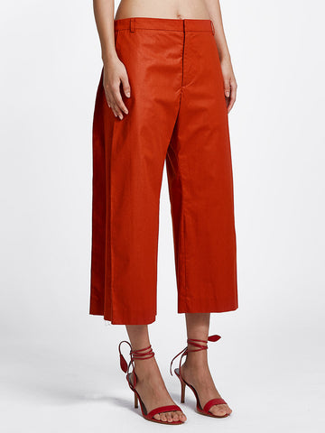Side Pleat Pants Chintz