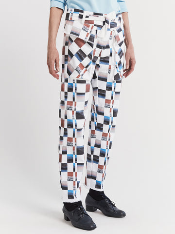 Gusset Pant Print