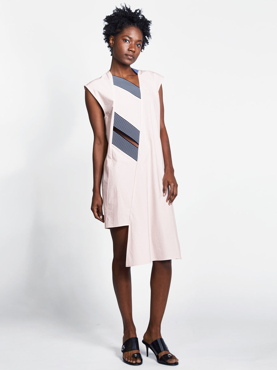 Parallel Neck Dress