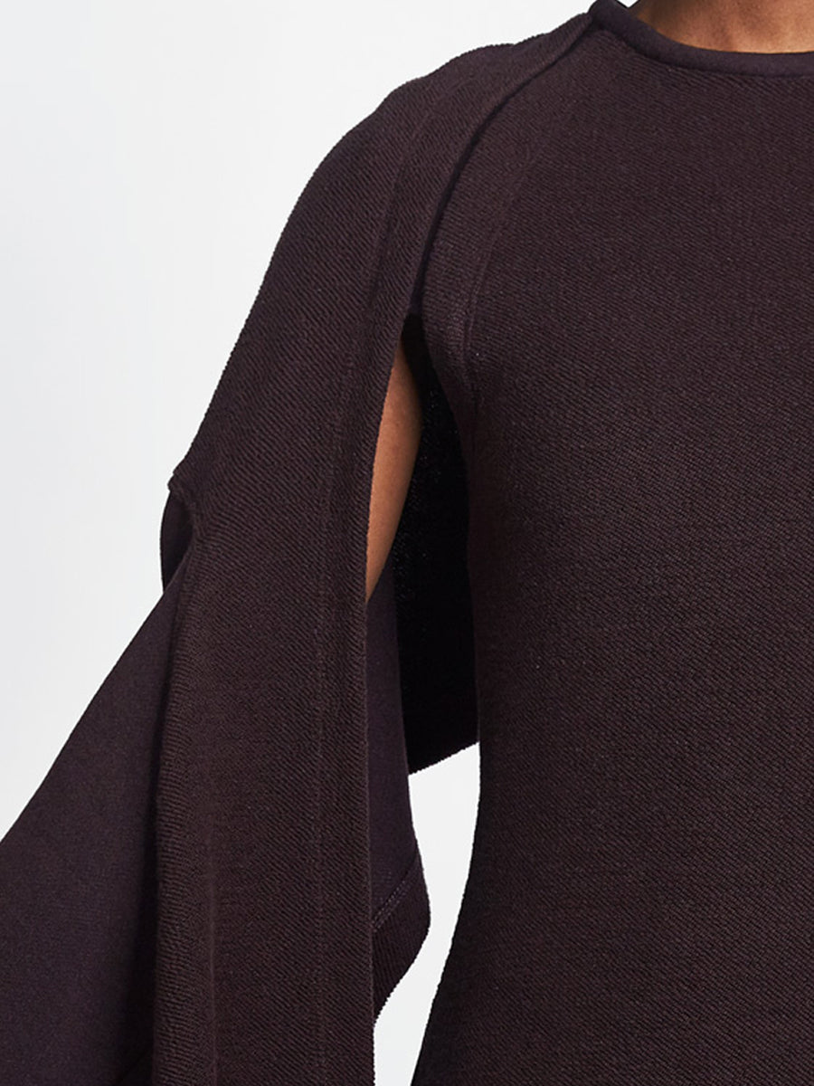 Shawl Sleeve Dress L Shawl Sleeve Dress L