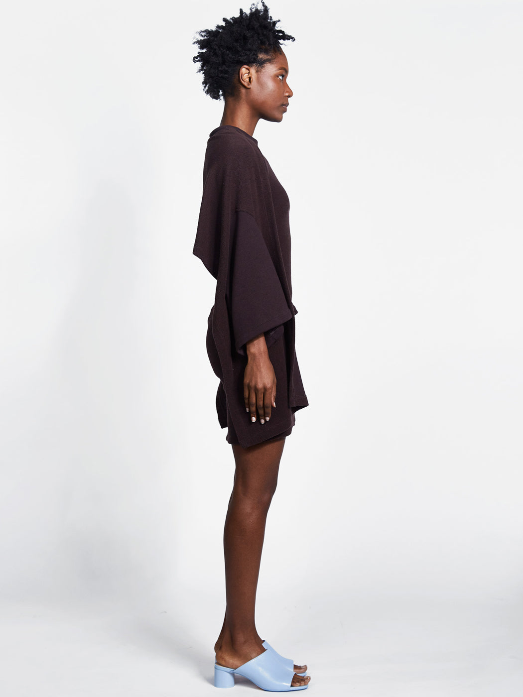 Shawl Sleeve Dress L
