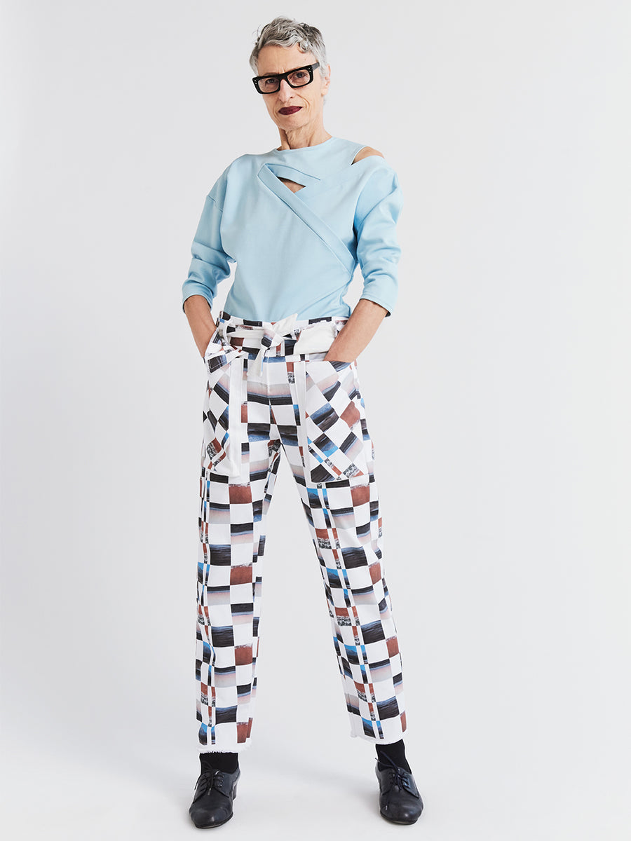 Gusset Pant Print